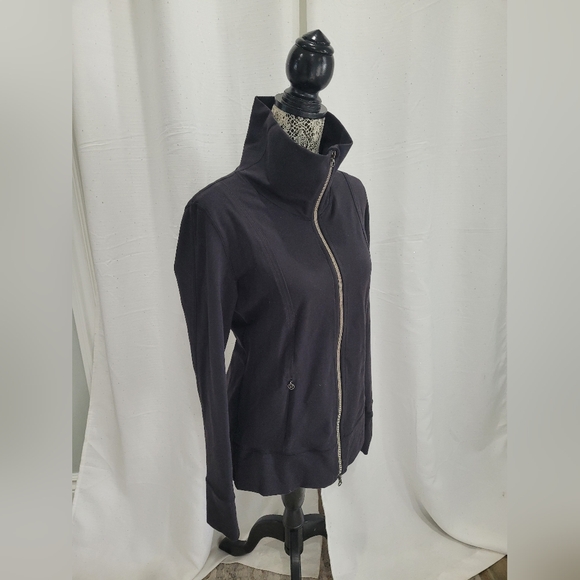Lululemon Daily Yoga Jacket Black Size 10 - Picture 5 of 16